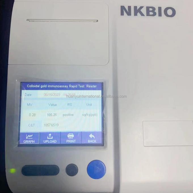 Kit de ensayo de flujo lateral rápido cuantitativo de plaguicidas Kit de diagnóstico rápido de plaguicidas