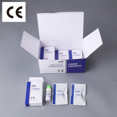 China Kit de prueba rápida de fenpropatrina Kit de prueba de pesticidas Prueba rápida de diagnóstico en frutas y verduras Prueba de un paso proveedor