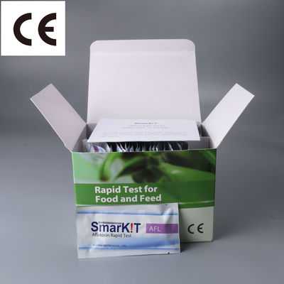 China Kit de ensayo rápido de aflatoxinas totales (AFB1 + AFB2 + AFG1 + AFG2) para cereales, piensos y productos agrícolas proveedor