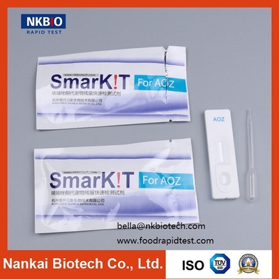 China Furazolidona ((AOZ) Kit de pruebas rápidas para productos acuáticos ((Mariscos, pescados, camarones) proveedor