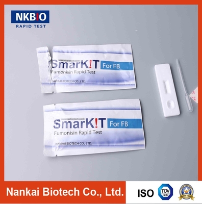 China Kit de ensayo en una sola etapa de diagnóstico rápido de fumonisina para piensos y granos proveedor