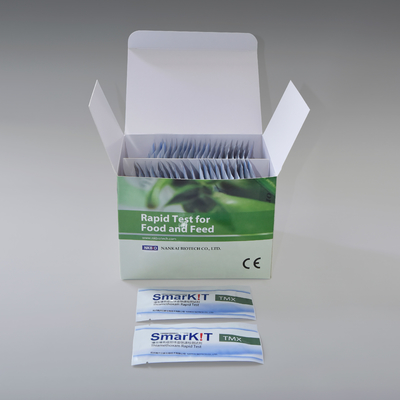 China Kit de prueba de diagnóstico rápido para el pesticida tiametoxama para arroz grano de cereales fuits verduras hojas de té proveedor