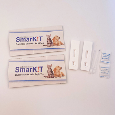 Perros con kit de pruebas de brucelosis proveedor