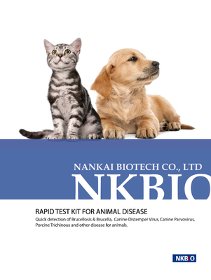 Perros con kit de pruebas de brucelosis proveedor