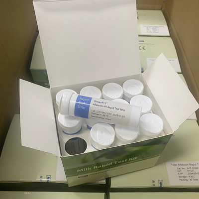 Kit de prueba de tiras de aflatoxina m1 proveedor