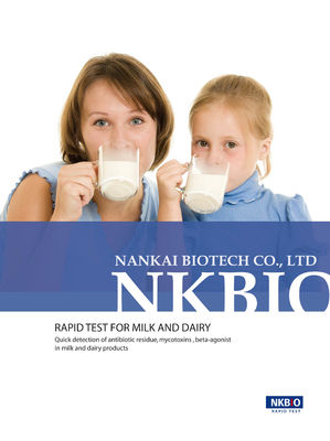Kit de pruebas rápidas de aflatoxina M1 (AFM1) para la detección de leche cruda y productos lácteos proveedor
