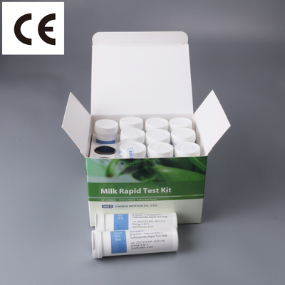 Las tiras de prueba de leche Kit de prueba de leche Kit de prueba rápida de antibióticos Kit de prueba de residuos de antibióticos proveedor