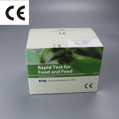 Kit de pruebas rápidas de tetraciclina Tarjeta de pruebas rápidas de tetraciclina Test de huevos Cassette proveedor