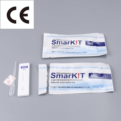 Kit de pruebas rápidas de malaquita verde para la detección de residuos de antibióticos de mariscos proveedor