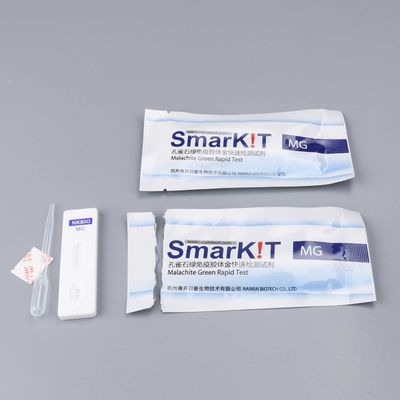 Kit de prueba rápida de Verde Malaquita para cribado de residuos en camarones, peces y mariscos proveedor