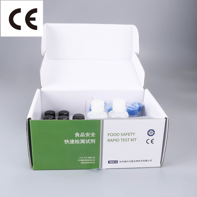 Kit de pruebas rápidas de nitroimidazol para medicamentos Miel Frascas de prueba de antibióticos Kit de pruebas de diagnóstico Testador de miel Prueba en un solo paso proveedor