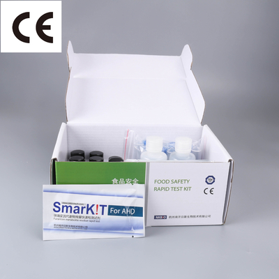 Kit de pruebas rápidas de nitrofurantoína Antibióticos tiras de prueba Kit de pruebas de diagnóstico Un paso de prueba Temperatura de almacenamiento proveedor