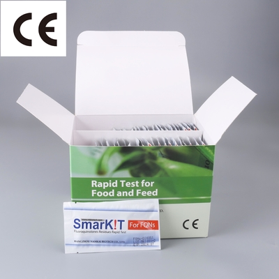 Kit de pruebas rápidas de fluoroquinolona (FQNs) Kit de pruebas rápidas de huevo Cassette de pruebas de huevos proveedor