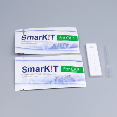 Los kits de ensayo en un solo paso de diagnóstico rápido de cloranfenicol para piensos y granos proveedor