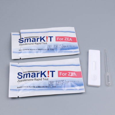 Zearalenona de diagnóstico rápido en un solo paso Kit de pruebas rápidas para piensos y granos proveedor