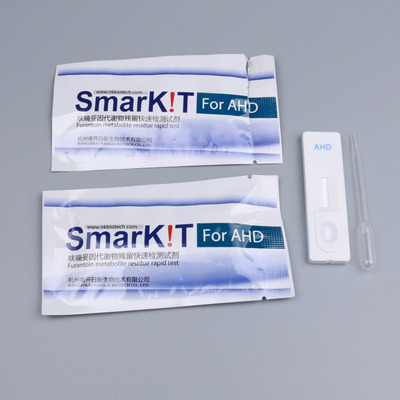 Kit de ensayo de nitrofuranos 4 en 1 (AOZ+AMOZ+SEM+AHD) para la miel proveedor