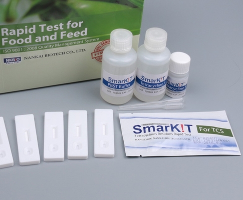 Kit de prueba de una etapa de diagnóstico rápido de tetraciclinas para miel proveedor