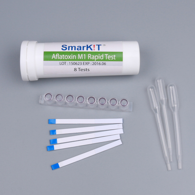 Kit de ensayo de aflatoxina M1 para ensayos de leche proveedor