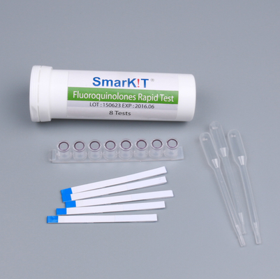Kit de pruebas rápidas de fluoroquinolonas para la leche proveedor