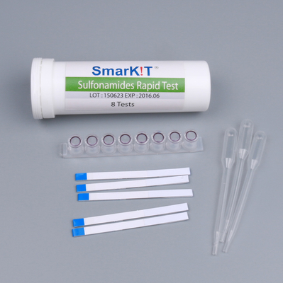 Kit de pruebas rápidas de sulfonamidas para la leche proveedor
