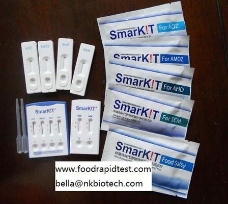 Kit de pruebas de diagnóstico de la seguridad de la carne de ganado y aves de corral proveedor