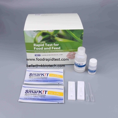 Kit de pruebas rápidas de sulfonamidas para productos acuáticos ((Mariscos, pescados, camarones) proveedor