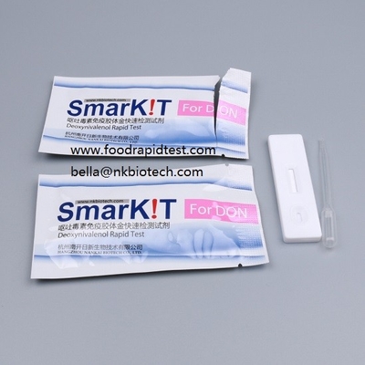 Kit de pruebas rápidas de desoxinivalenol (DON) para granos (prueba de micotoxinas) proveedor