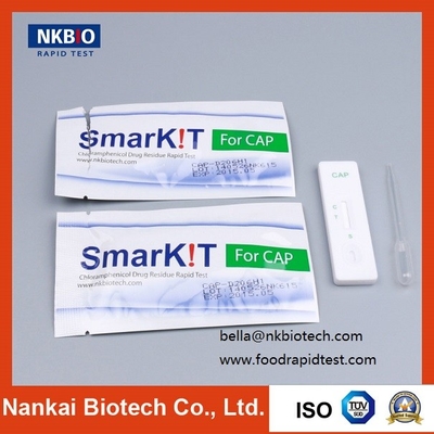 Kit de pruebas rápidas de cloranfenicol para pescado y camarón / Kit de pruebas rápidas de residuos de antibióticos proveedor