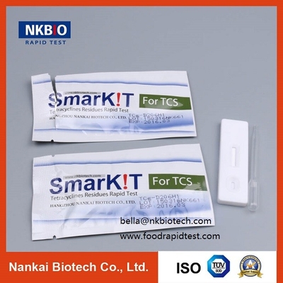 Kit de pruebas rápidas de tetraciclina para productos acuáticos ((Mariscos, pescados, camarones) proveedor