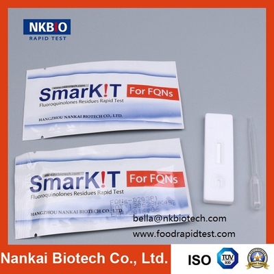 Kit de pruebas rápidas de fluoroquinolona para productos acuáticos (mariscos, pescados, camarones) proveedor