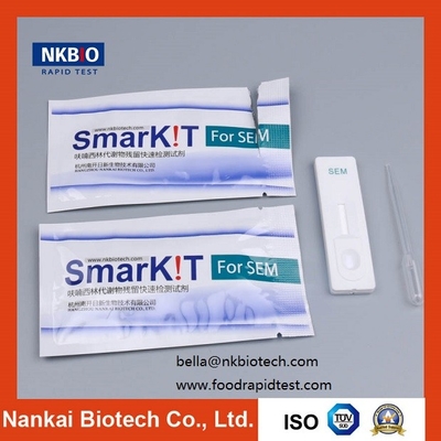 Kit de ensayo rápido de nitrofurazona (SEM) para residuos en carne de cerdo proveedor