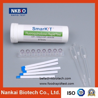 Kit de pruebas rápidas de diagnóstico de fluoroquinolona para leche proveedor