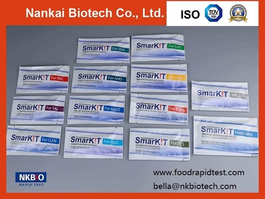 Kit de pruebas rápidas de nitroimidazol para leche proveedor