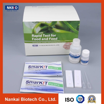 Ocratoxina Un kit de prueba rápida para granos ((Prueba de flujo lateral de micotoxinas) proveedor