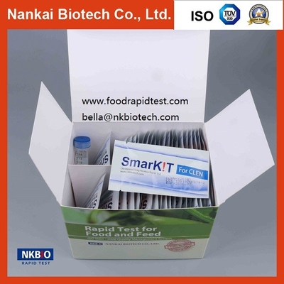 Kit de prueba rápida de clenbuterol en un paso para carne de aves de corral proveedor