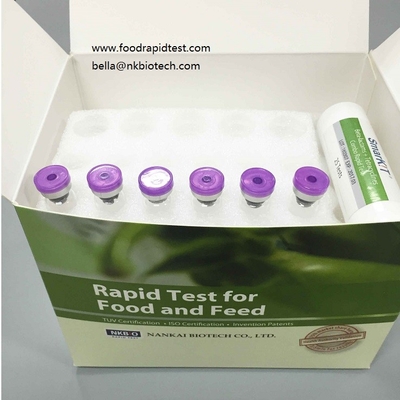 Beta-lactamas y tetraciclinas en combinación de prueba rápida Leche Kit de prueba rápida de antibióticos proveedor