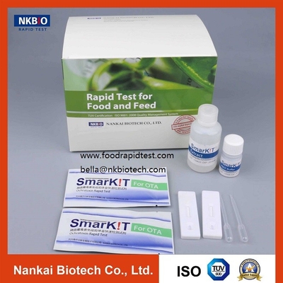 Kit de pruebas de diagnóstico de seguridad alimentaria Kit de pruebas de micotoxinas Kit de pruebas de antibióticos proveedor