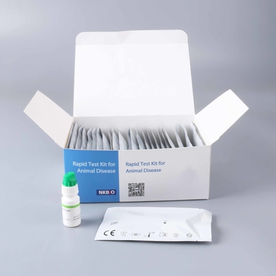 Prueba rápida del antígeno del virus del trastorno canino Kit de análisis de flujo lateral del antígeno del virus del trastorno canino proveedor