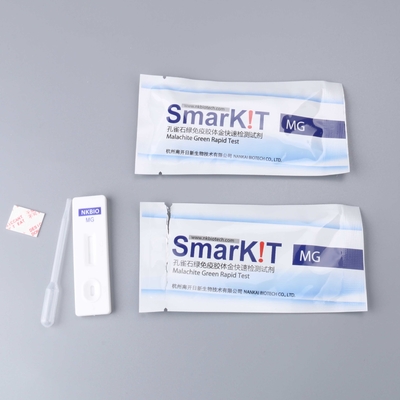 Kit de pruebas rápidas de malaquita verde para la detección de residuos de antibióticos de mariscos proveedor