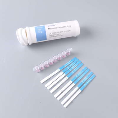 Kit de pruebas rápidas cualitativas de melamina Kit de diagnóstico rápido de melamina para granos y piensos proveedor