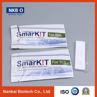 Kit de prueba de una sola etapa de diagnóstico rápido de tetraciclinas para pescado y mariscos proveedor