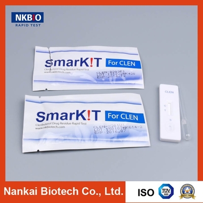 Kit de pruebas rápidas de clenbuterol para orina de animales proveedor