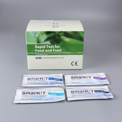 Nitrofuran 4 in 1 AOZ AMOZ AHD SEM Rapid Test Kit for Seafood Antibiotic Residue Detection – Fast and Reliable proveedor