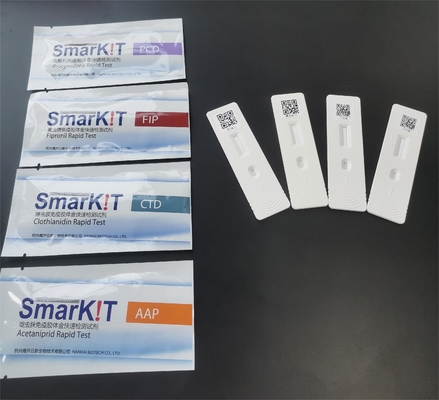 Kit de prueba de fipronil en miel, verduras, frutas y semillas proveedor