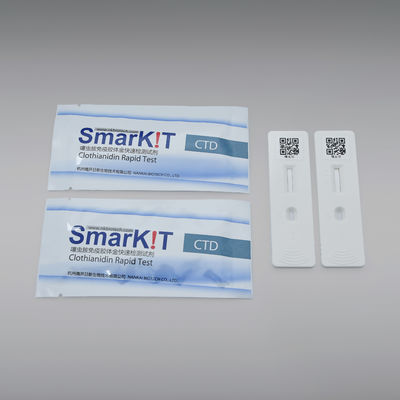 Kit de pruebas rápidas de clothianidin para frutas, verduras y granos. proveedor