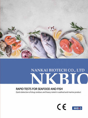 Kit de prueba rápida de residuos de metiltestosterona para mariscos, camarones y pescado | Certificado CE e ISO proveedor