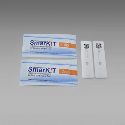 Kit de prueba rápida de residuos de pesticidas de carbendazima y clorpirifos para frutas y verduras Detección rápida, alta sensibilidad proveedor