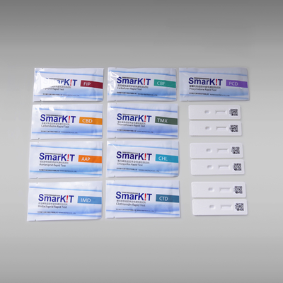 Kit de pruebas de diagnóstico rápido del pesticida fipronil para granos, cereales, frutas y verduras proveedor
