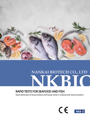 Kit de pruebas de diagnóstico rápido de antibióticos para peces y camarones proveedor