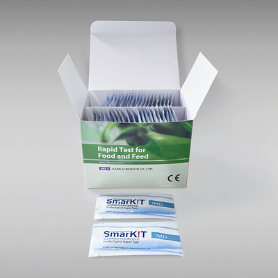 Pesticida Imidacloprid Kit de pruebas de diagnóstico rápido Para granos cereales arroz frutas verduras Tabaco proveedor